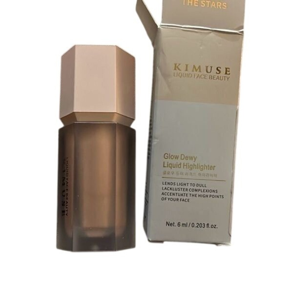 KIMUSE Soft Natural Glow Liquid Filter, Weightless,‎ Dewy Liquid Highlighter